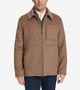 Men's Zip-Front Blouson Jacket Mushroom